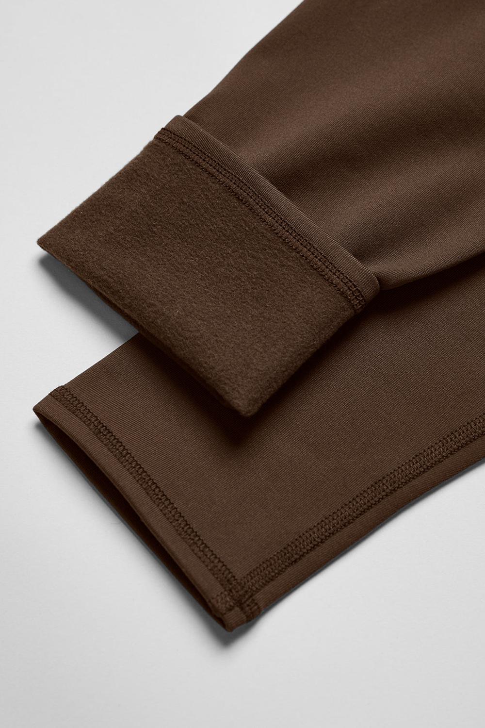 Leggins Alo Yoga Airlift Winter Warm High-Waist Mujer Espresso | Mexico  RSX-879650