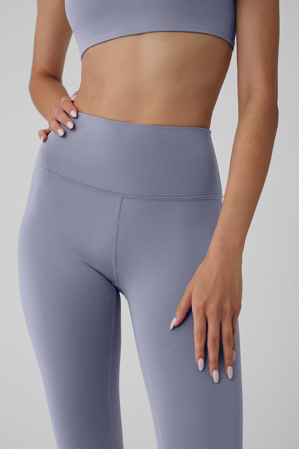 Leggins Alo Yoga Airlift Winter Warm High-Waist Mujer Fog | Mexico  TFL-796140