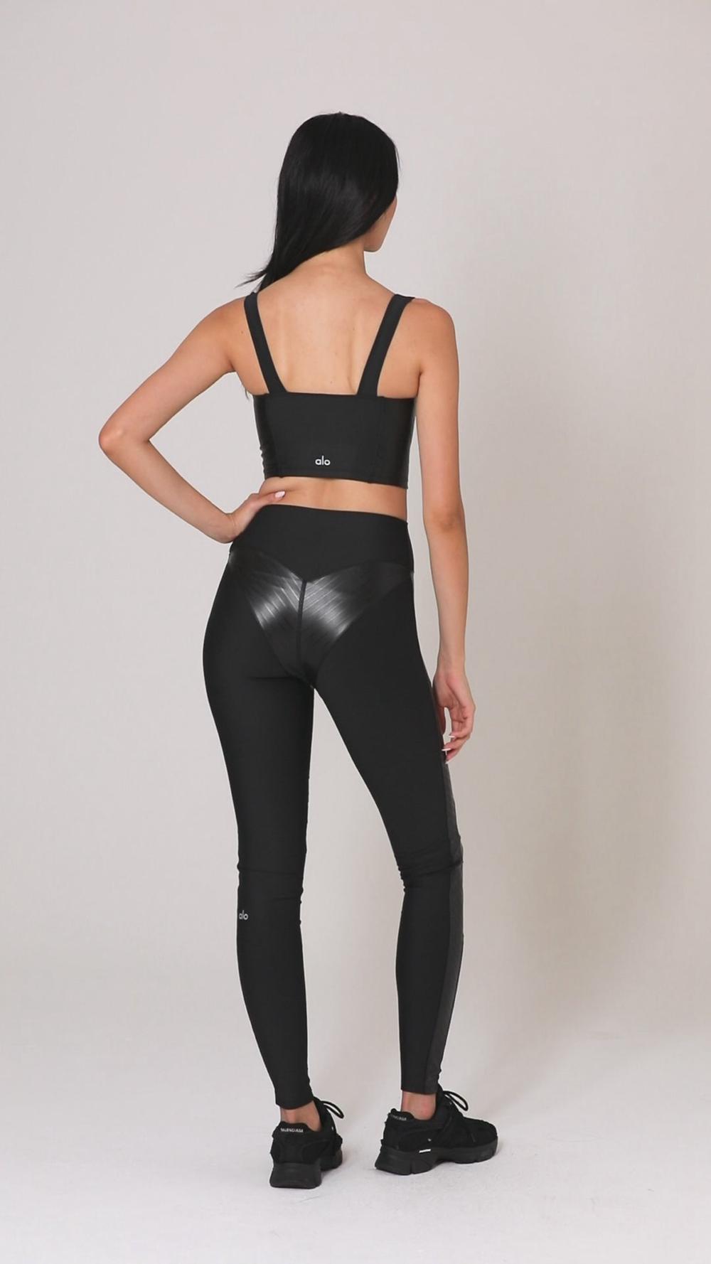 Leggins Alo Yoga Airlift Winter Warm High-Waist Supermoto Mujer Fog | Mexico  BFL-510978