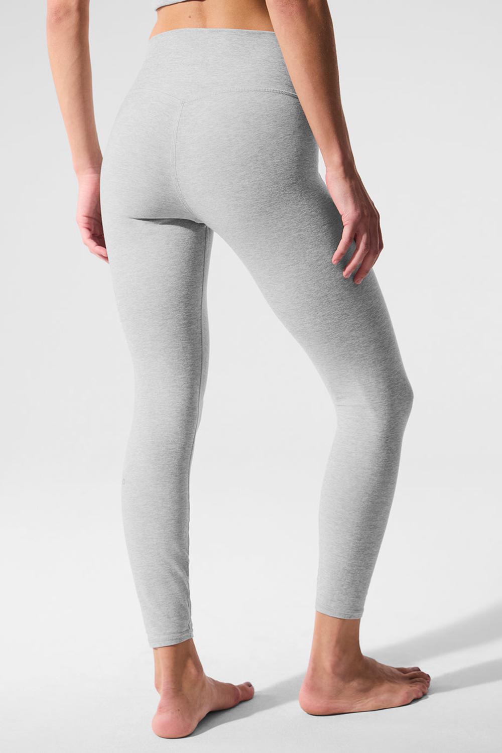 Leggins Alo Yoga Alosoft High-Waist 7/8 Highlight Mujer Grises | Mexico  SBM-738529