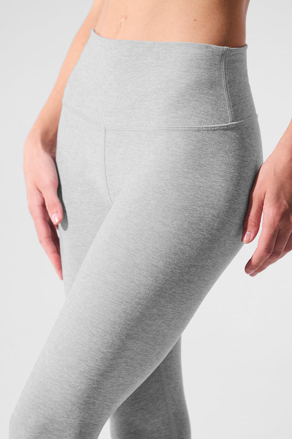 Leggins Alo Yoga Alosoft High-Waist 7/8 Highlight Mujer Grises | Mexico  SBM-738529
