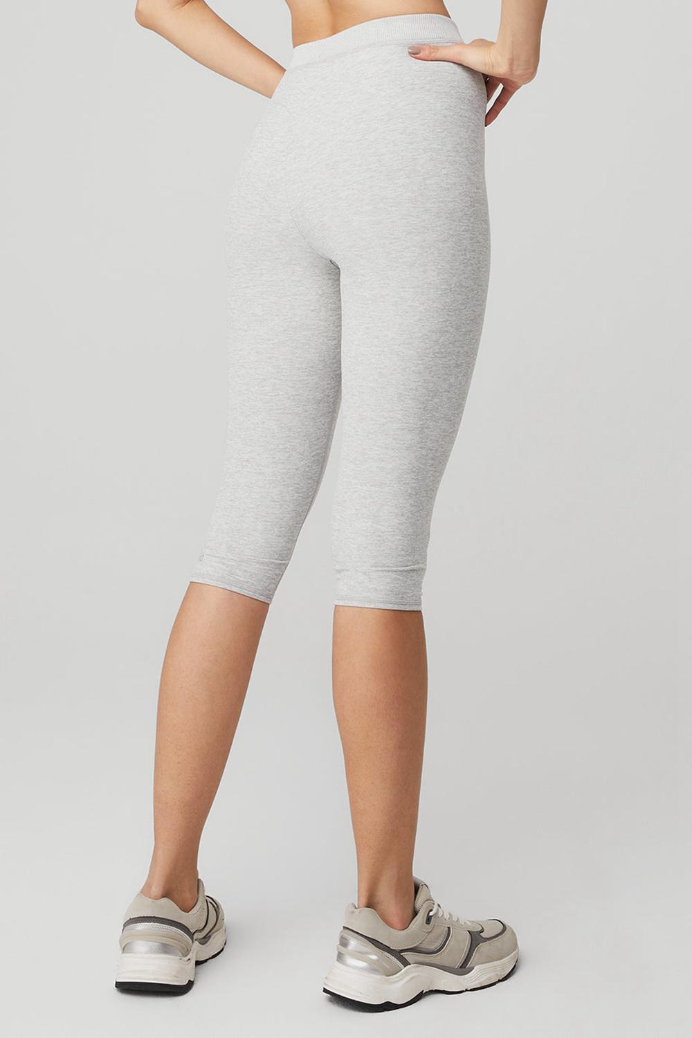 Leggins Alo Yoga Alosoft High-Waist Iconic 90'sri Mujer Grises | Mexico  KFO-302157