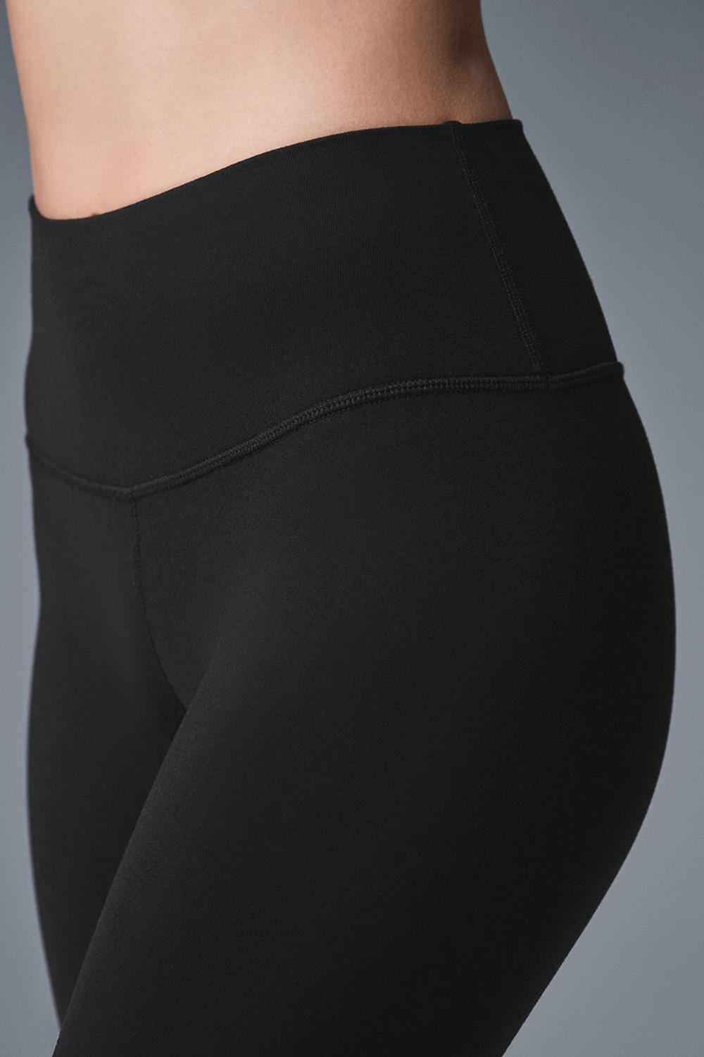 Leggins Alo Yoga High-Waist Airbrushris Mujer Negros | Mexico  OZL-796028