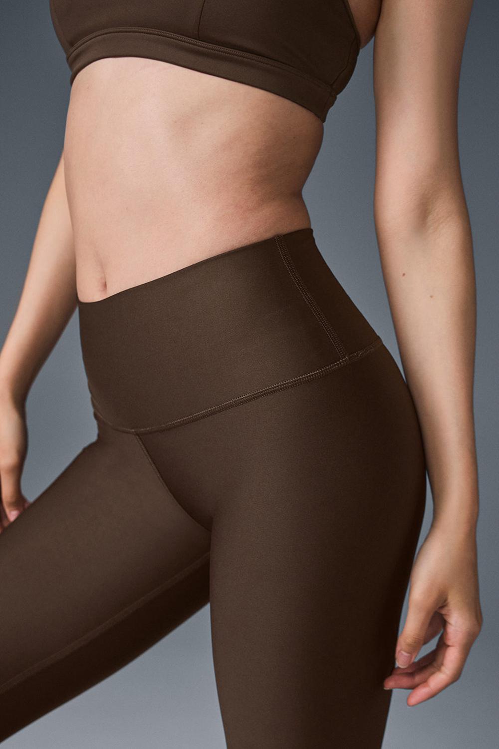 Leggins Alo Yoga High-Waist Airlift Mujer Espresso | Mexico  KEC-259180