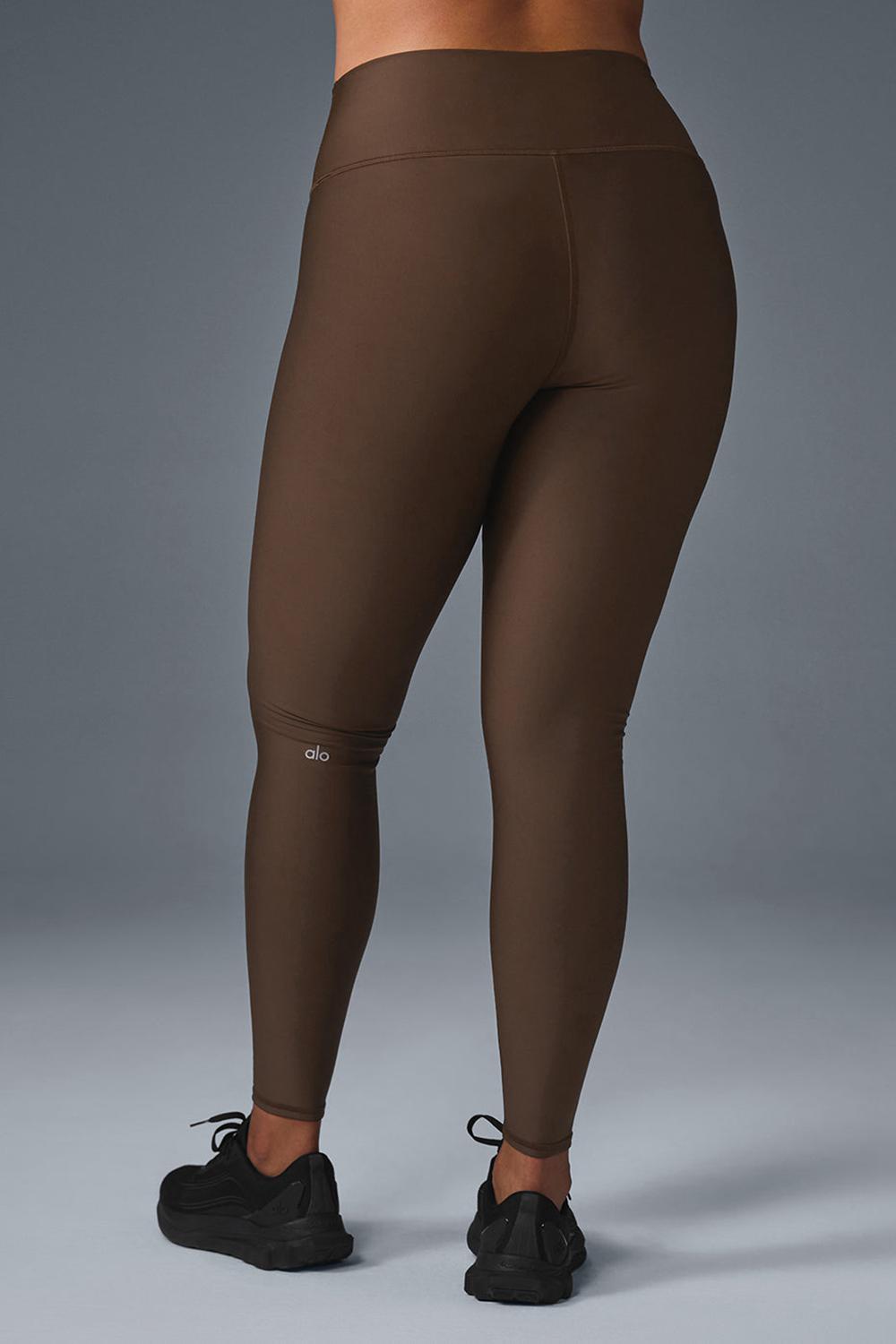 Leggins Alo Yoga High-Waist Airlift Mujer Espresso | Mexico  KEC-259180