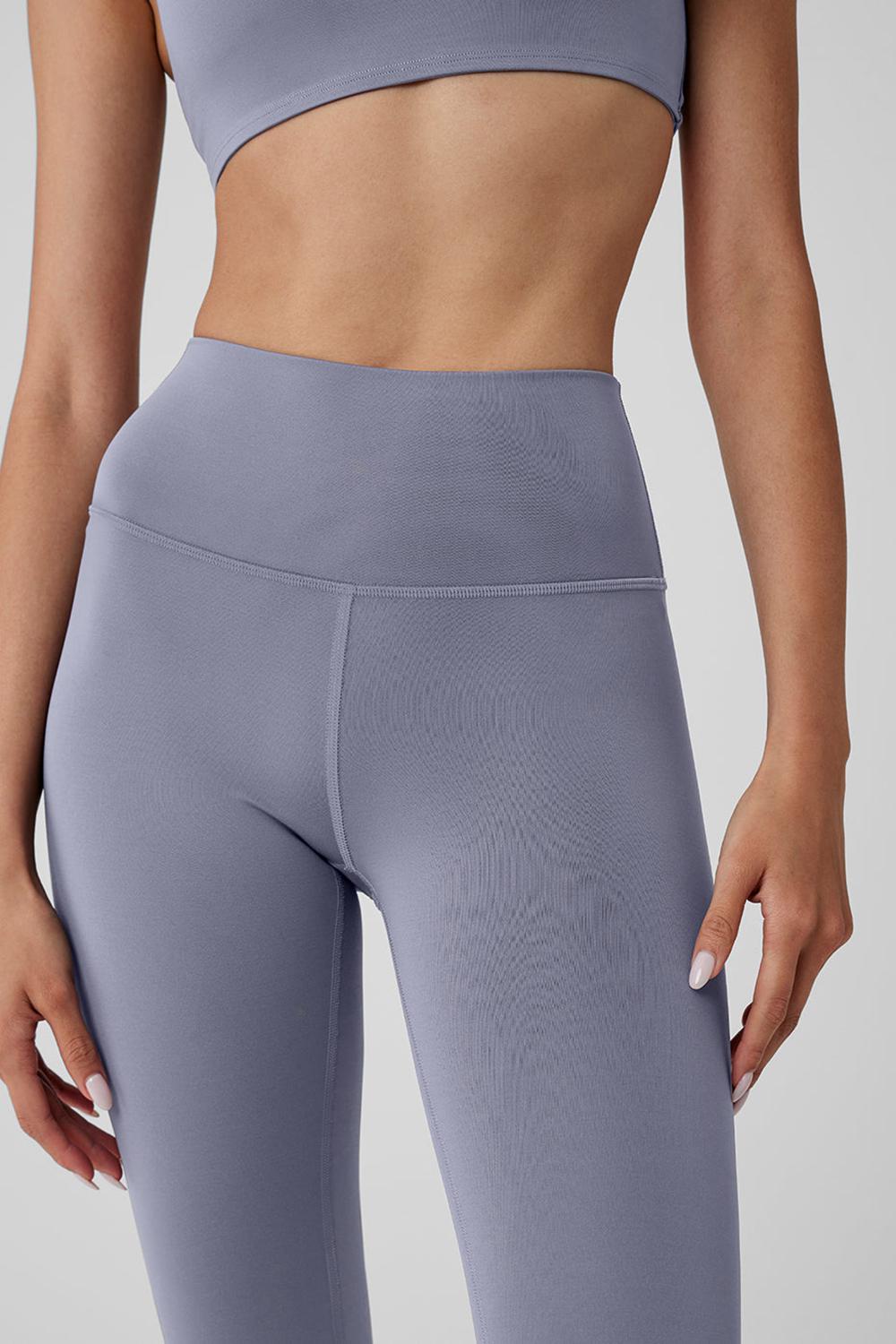 Leggins Alo Yoga High-Waist Airlift Mujer Fog | Mexico  FRQ-039726