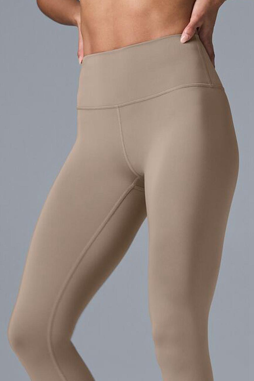 Leggins Alo Yoga High-Waist Airlift Mujer Gravel | Mexico  IGX-458192