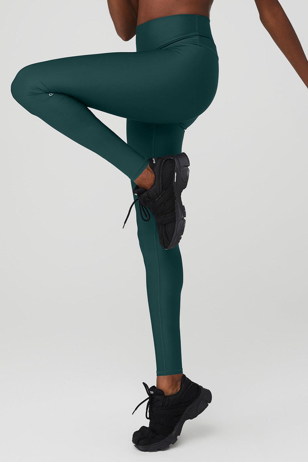 Leggins Alo Yoga High-Waist Airlift Mujer Verdes | Mexico  WRD-517803