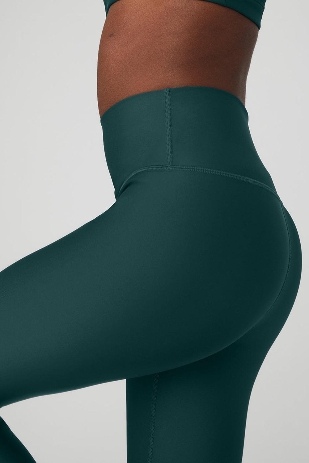Leggins Alo Yoga High-Waist Airlift Mujer Verdes | Mexico  WRD-517803