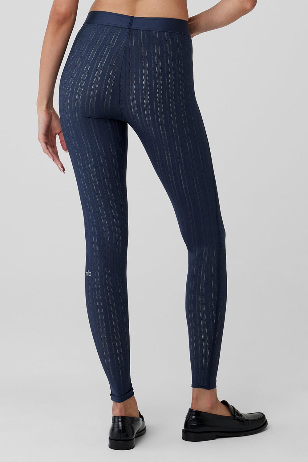 Leggins Alo Yoga High-Waist Euphoria Mujer Azul Marino | Mexico  YUJ-087953