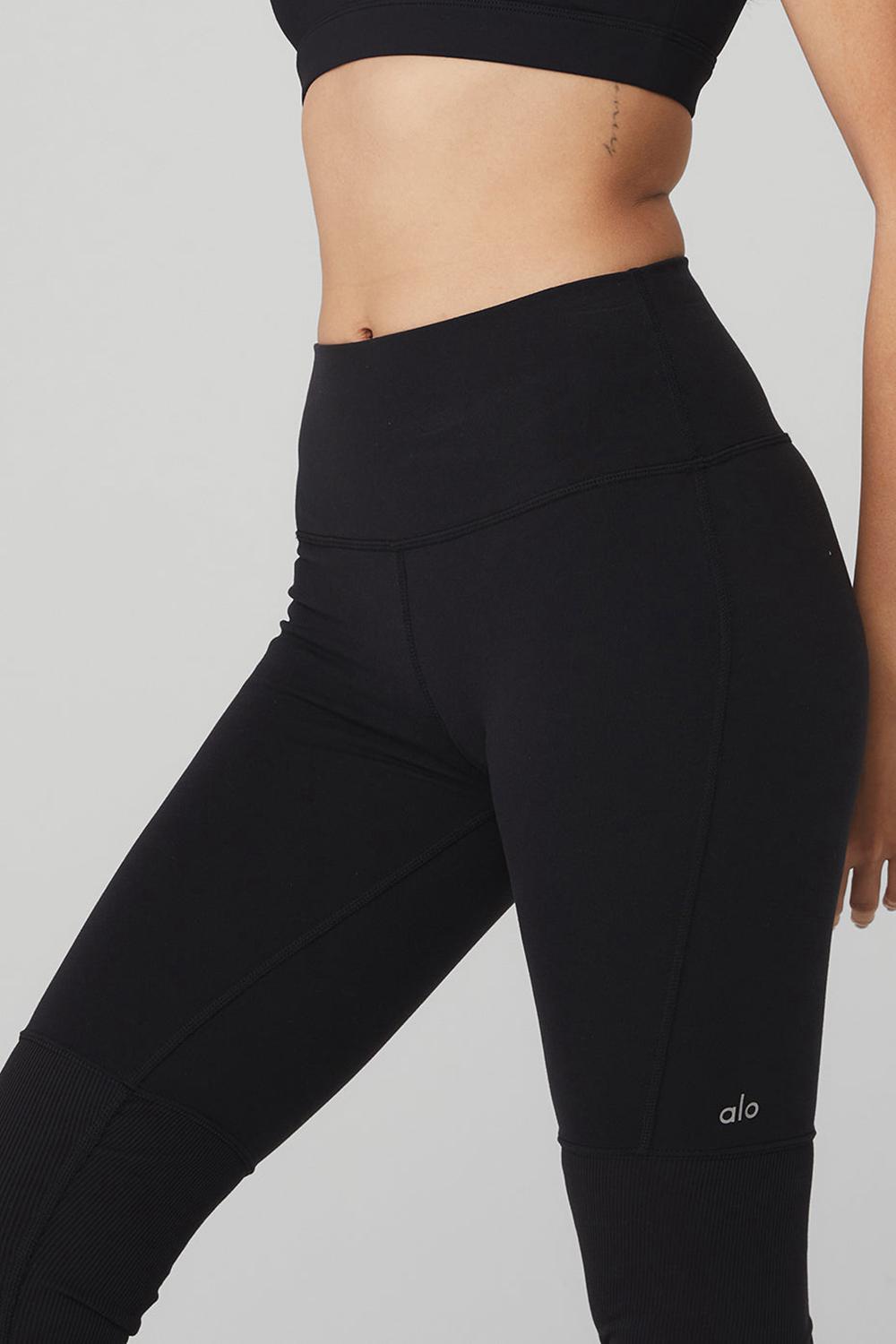 Leggins Alo Yoga High-Waist Goddesss Mujer Negros Negros | Mexico  JCV-194068
