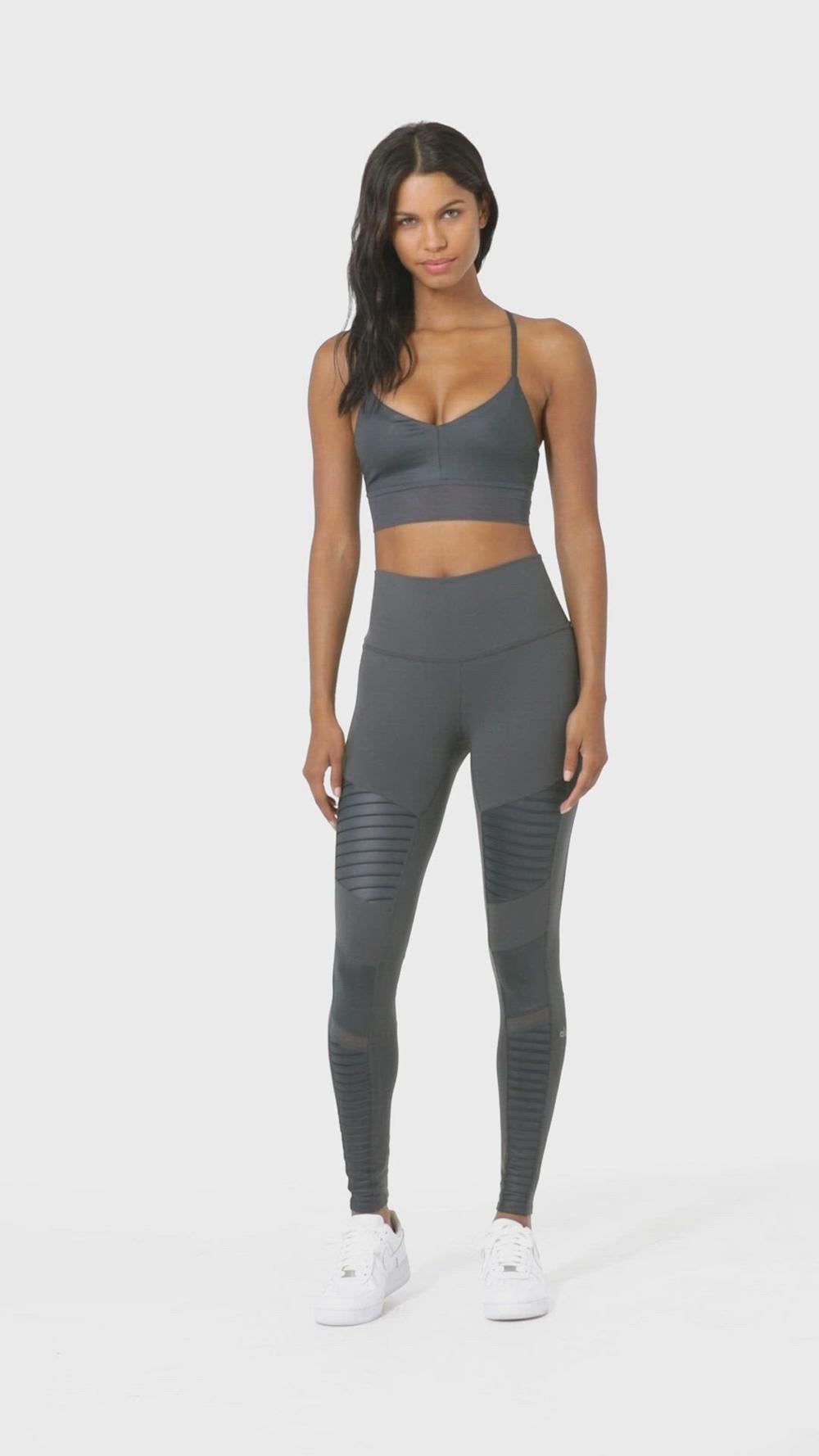 Leggins Alo Yoga High-Waist Motos Mujer Negros Negros | Mexico  UNW-341609