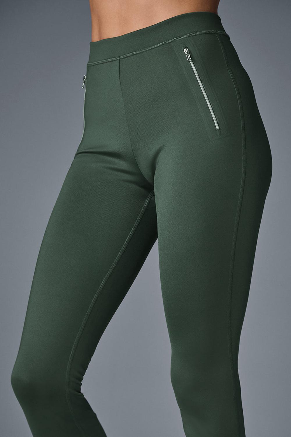 Leggins Alo Yoga High-Waist Thrill Seeker Mujer Azules | Mexico  YLN-356190