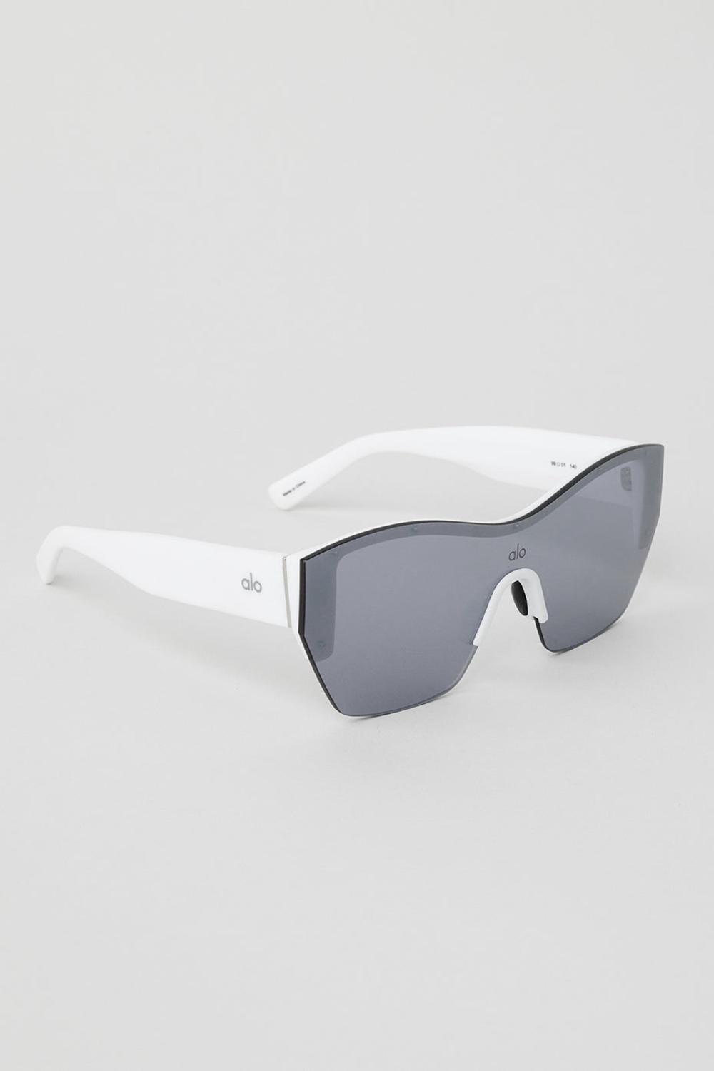 Lentes de Sol Alo Yoga Stunner Hombre Blancos | Mexico  OPU-578921