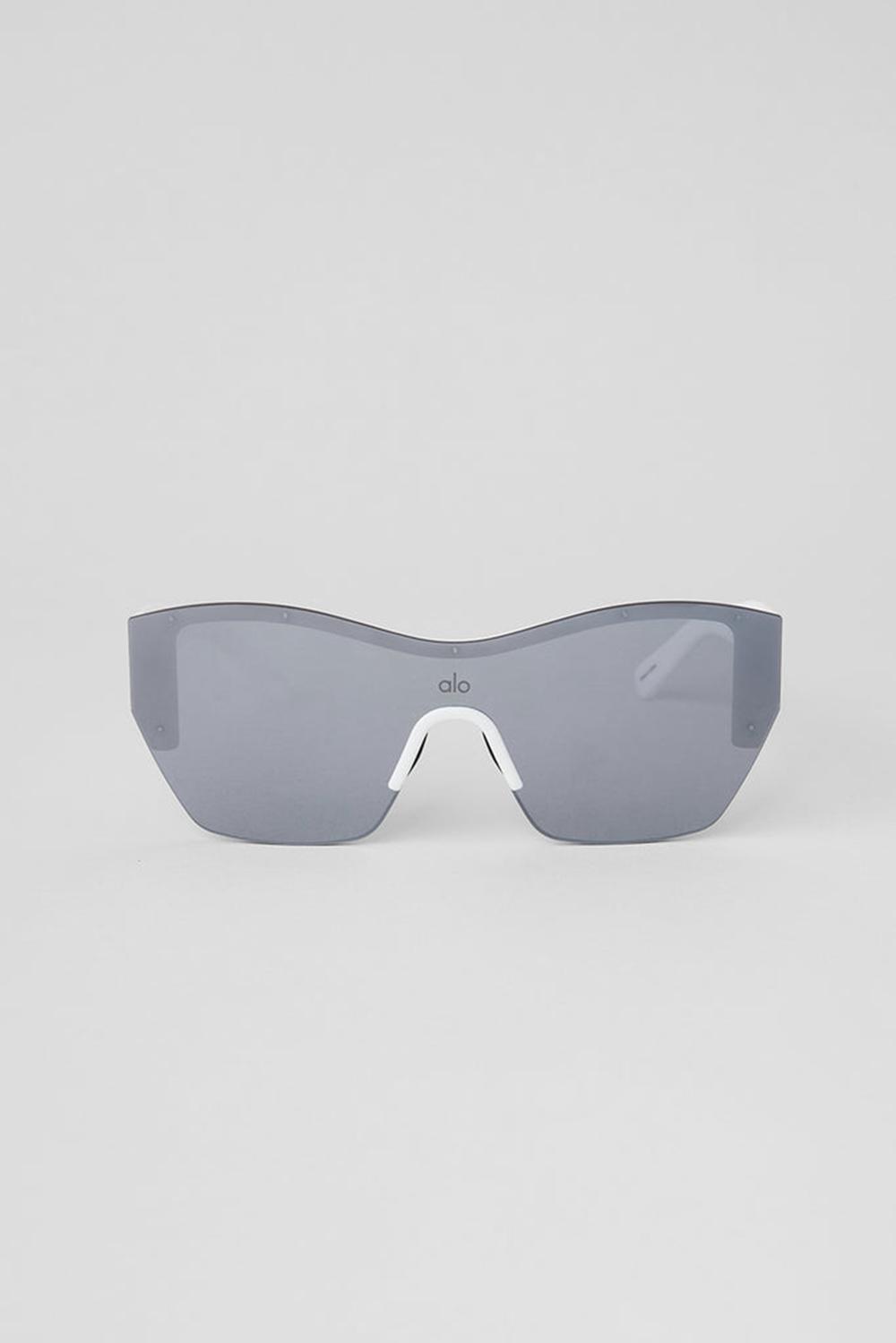 Lentes de Sol Alo Yoga Stunner Hombre Blancos | Mexico  OPU-578921