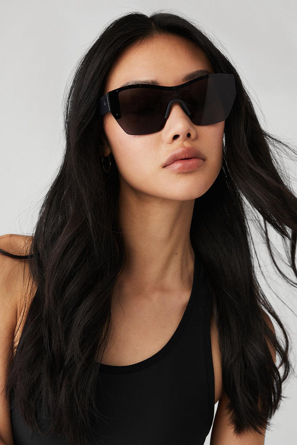 Lentes de Sol Alo Yoga Stunner Hombre Negros | Mexico  QHX-863205