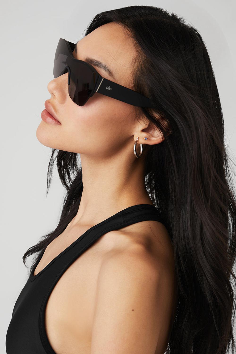 Lentes de Sol Alo Yoga Stunner Hombre Negros | Mexico  QHX-863205