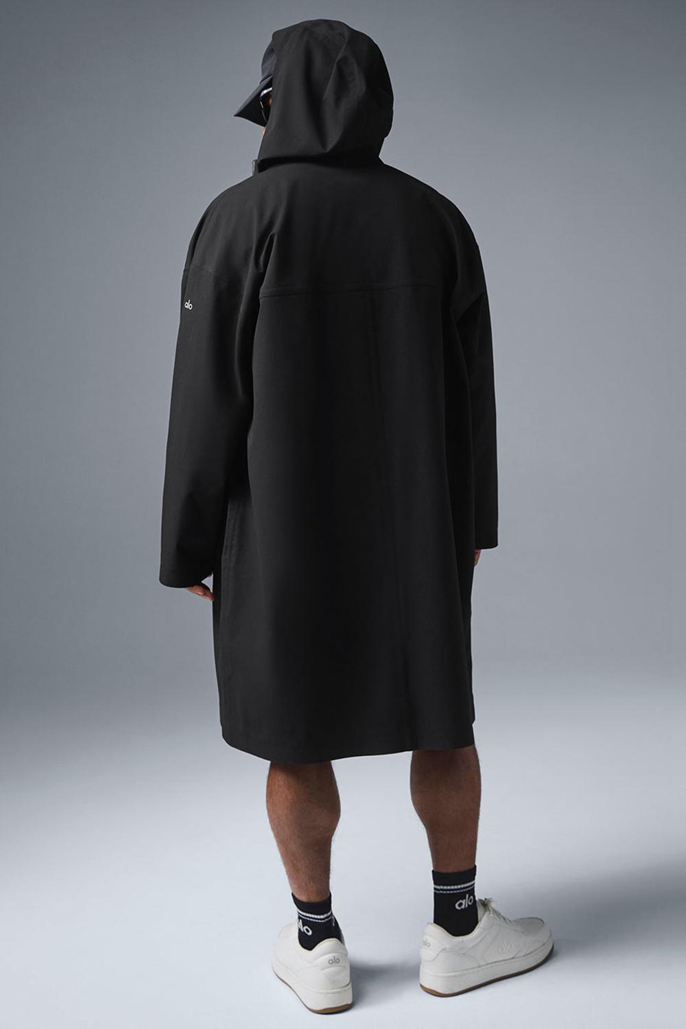 Long Coat Alo Yoga Rain Or Shine Hombre Negros | Mexico  NMY-573894