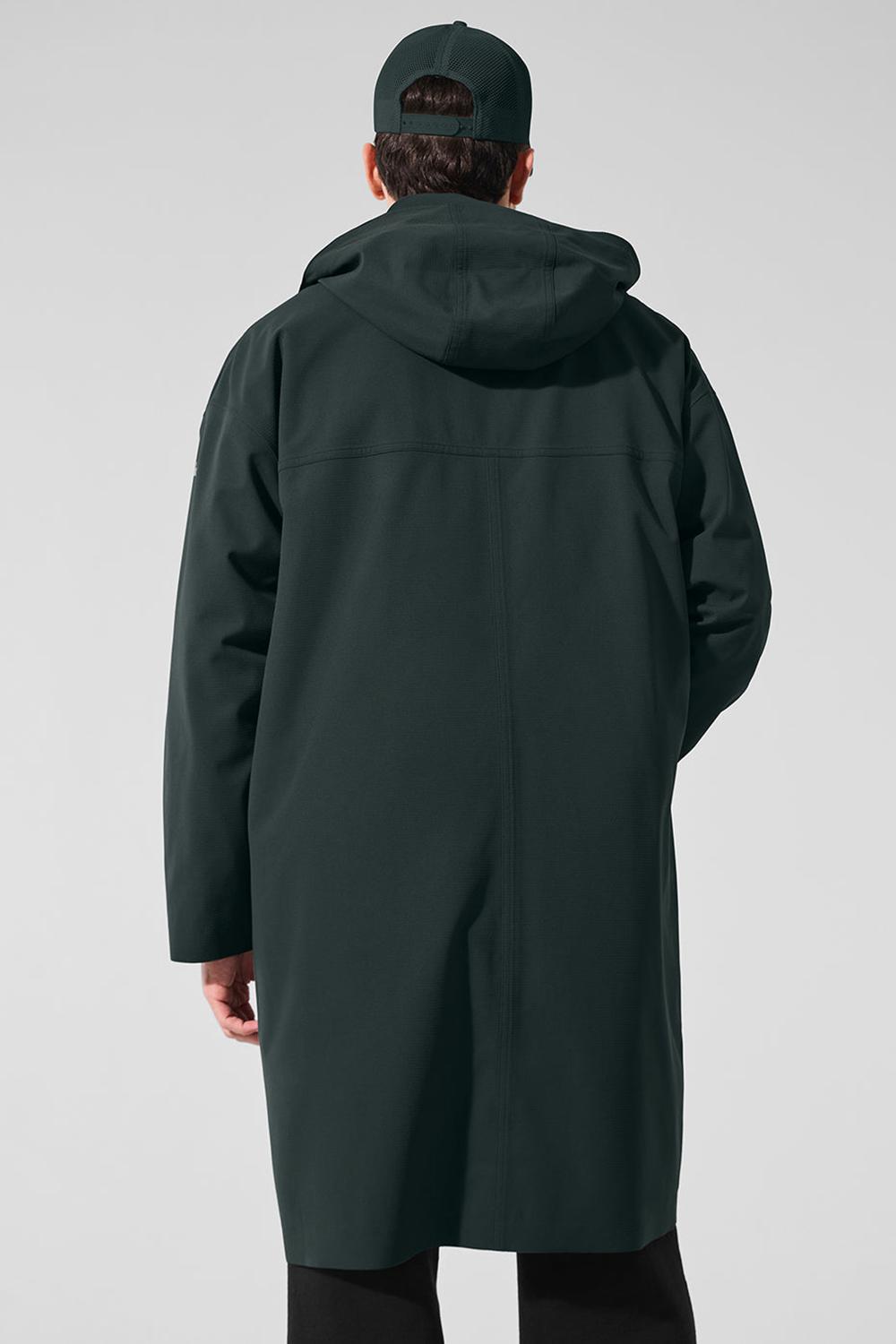 Long Coat Alo Yoga Rain Or Shine Hombre Verdes | Mexico  TOU-108576