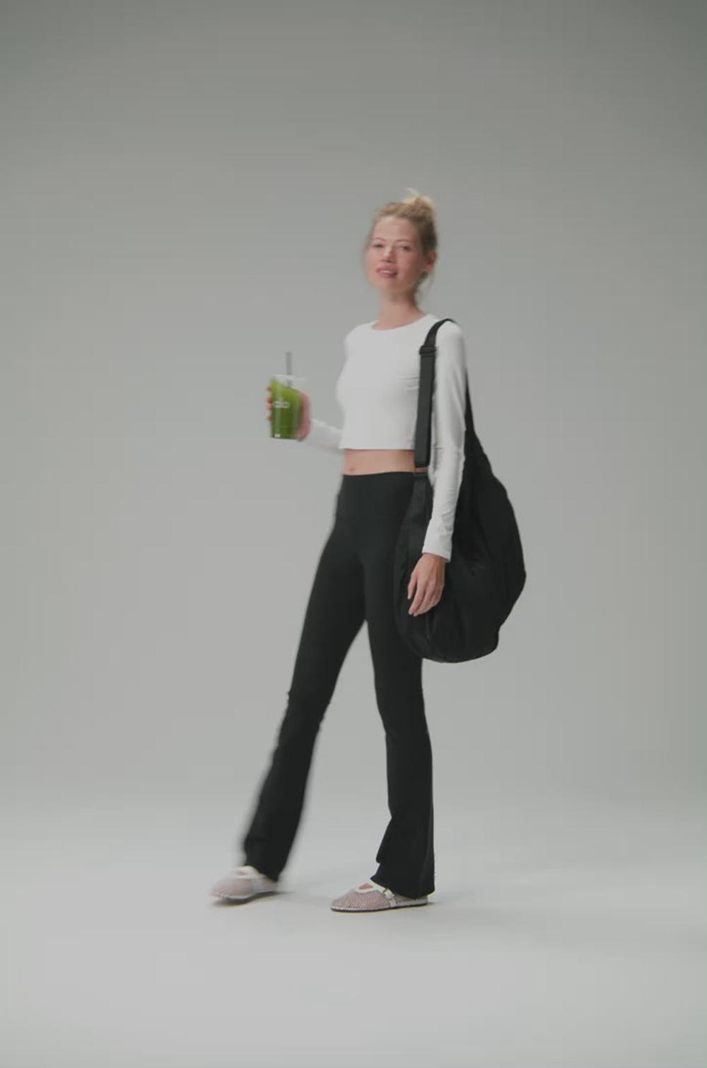 Manga Larga Alo Yoga Alosoft Crop Finesse Mujer Negros | Mexico  KZY-157384