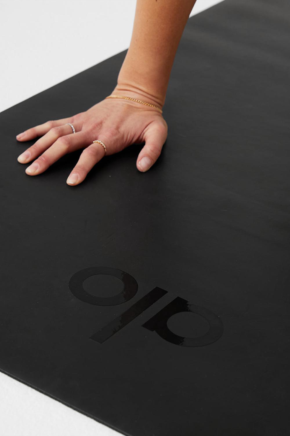 Mats Alo Yoga Long Warrior Hombre Negros | Mexico  MTH-687054