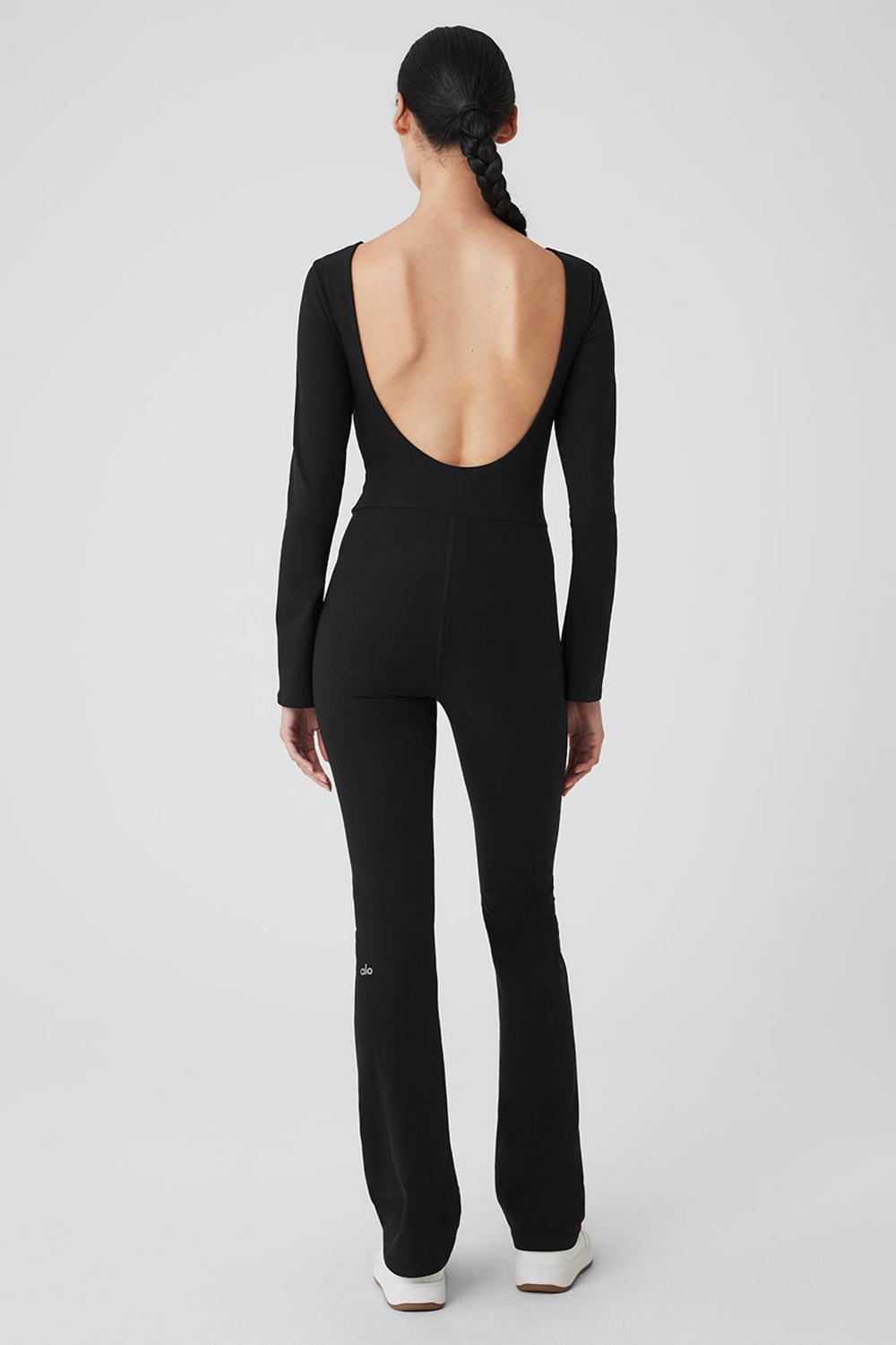 Onesies Alo Yoga Alosoft Melody Full Length Bootcut Mujer Negros | Mexico  SFQ-762095
