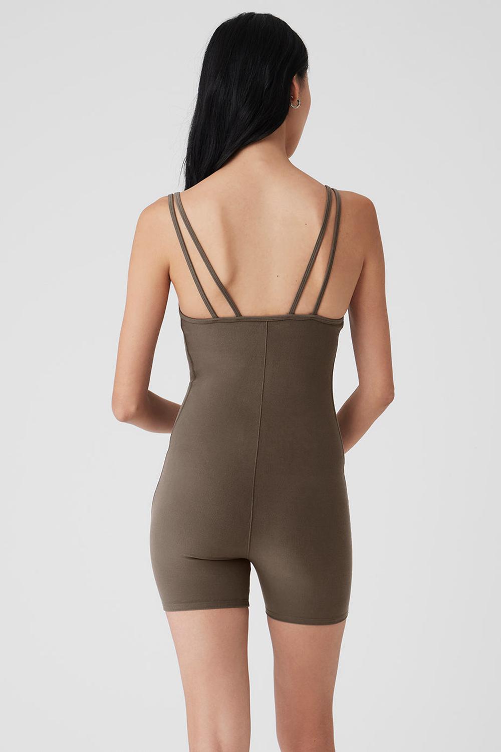 Onesies Alo Yoga Alosoft Suns Out Mujer Verde Oliva | Mexico  NKR-594318