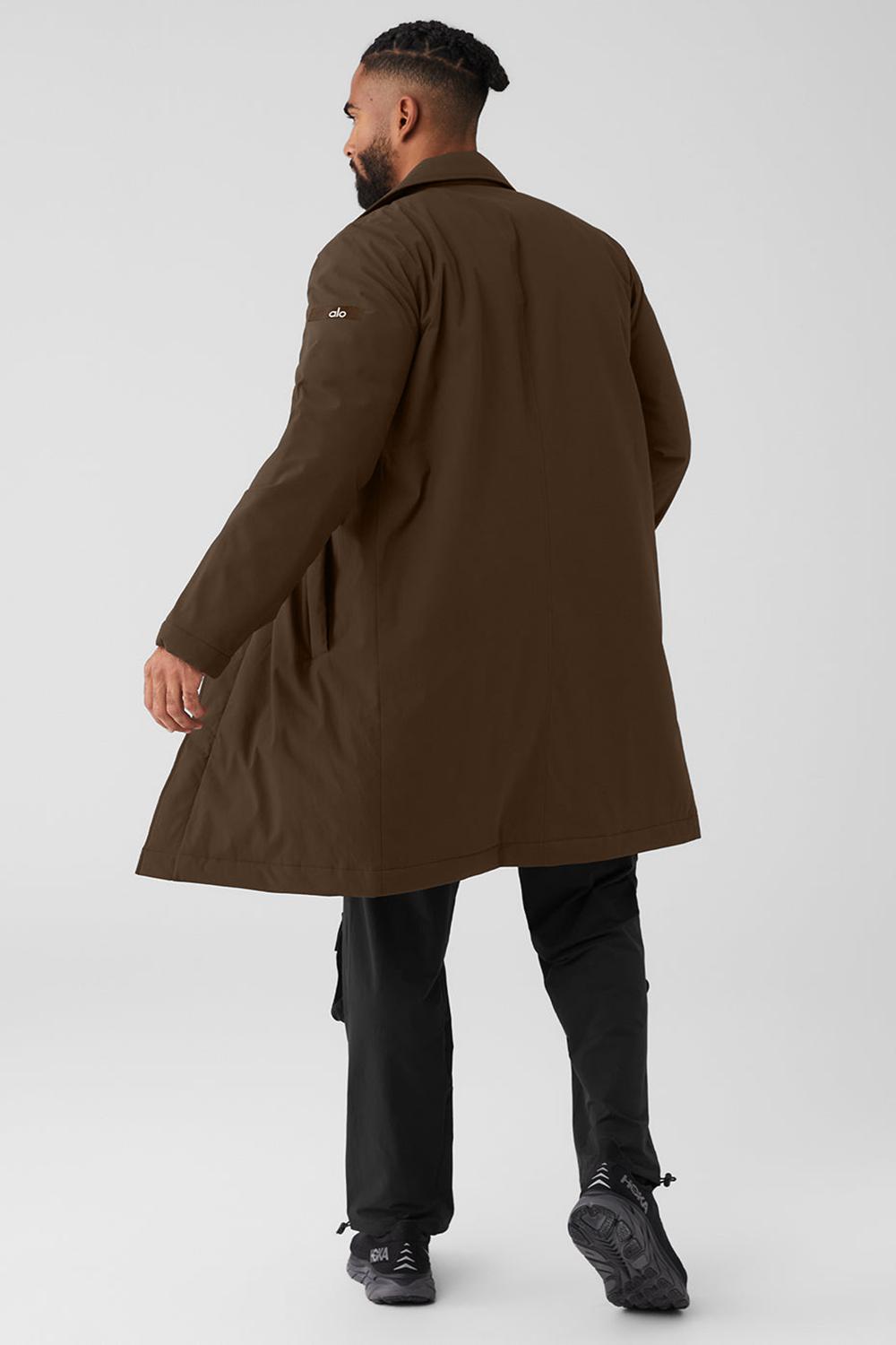 Overcoats Alo Yoga Signature Hombre Espresso | Mexico  GHC-567342