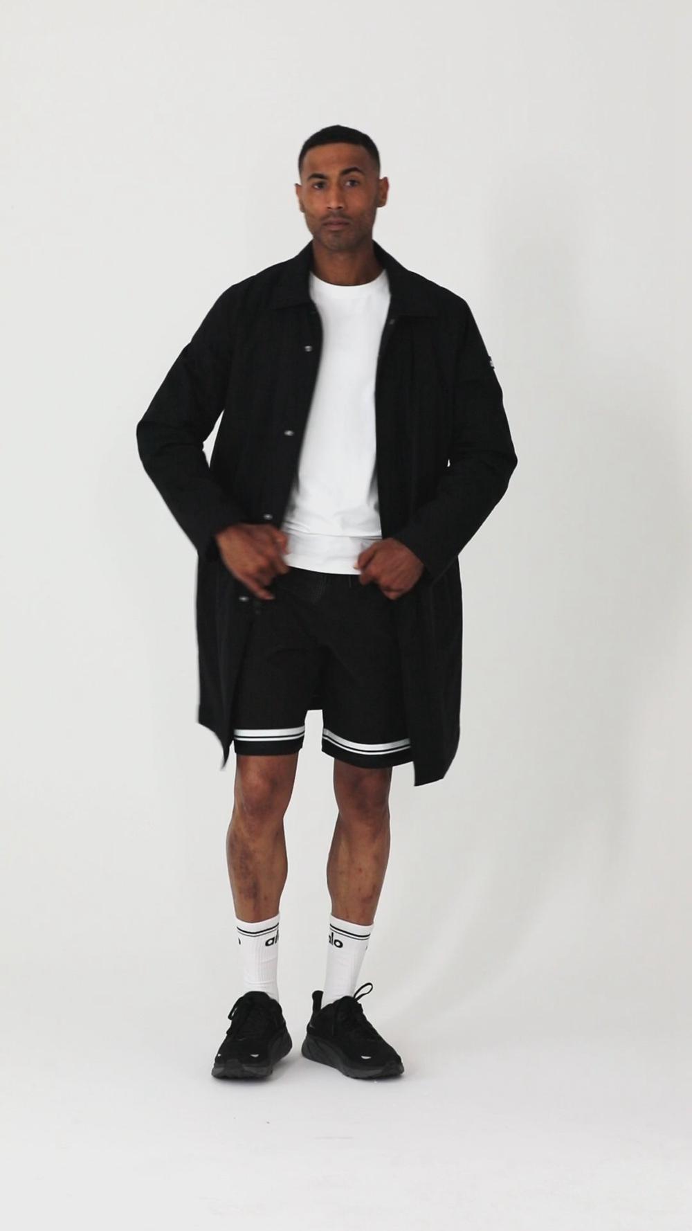 Overcoats Alo Yoga Signature Hombre Negros | Mexico  UCW-521439