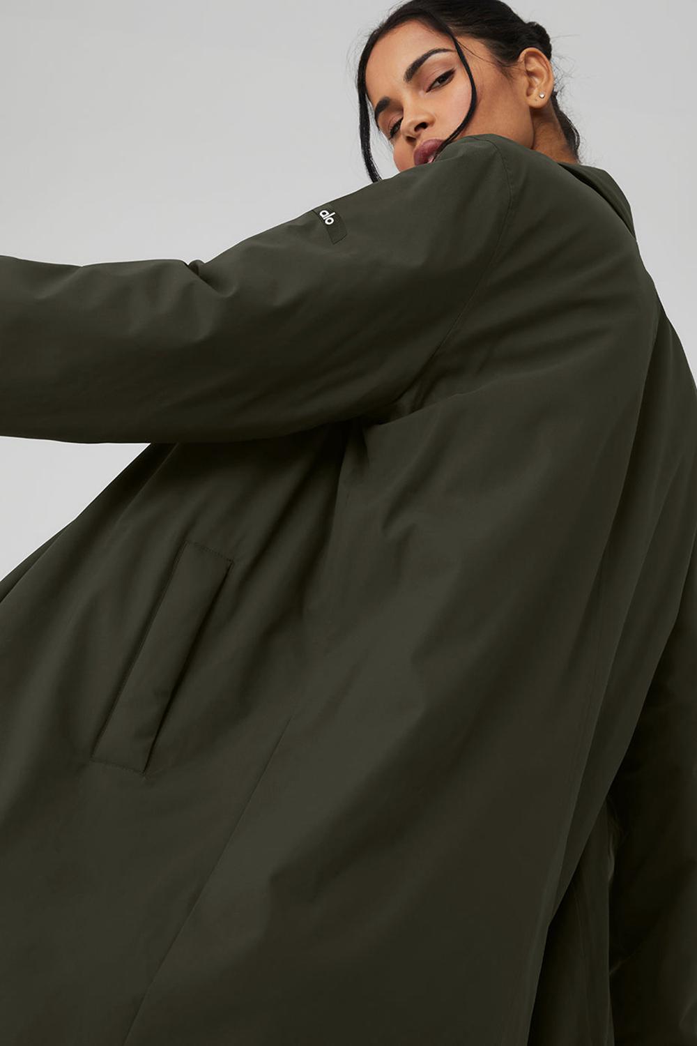 Overcoats Alo Yoga Signature Mujer Verdes | Mexico  OTL-957386