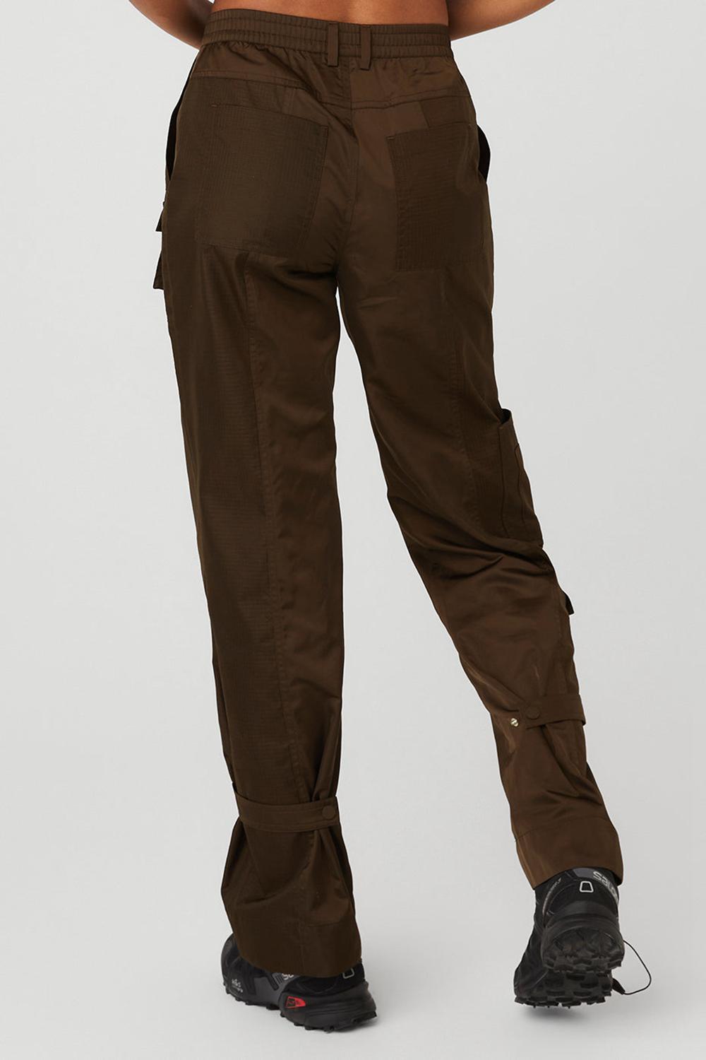 Pantalon Alo Yoga Blaze Mujer Espresso | Mexico  WFR-978425
