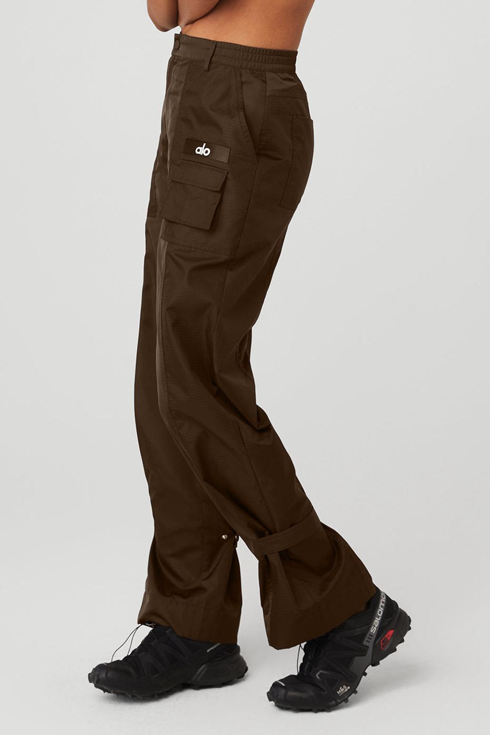 Pantalon Alo Yoga Blaze Mujer Espresso | Mexico  WFR-978425