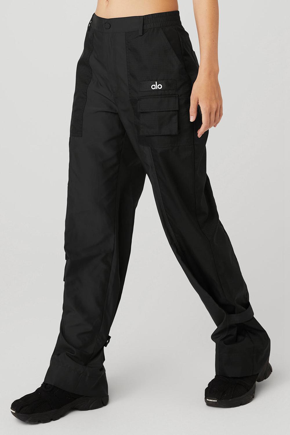 Pantalon Alo Yoga Blaze Mujer Negros | Mexico  AMH-193475