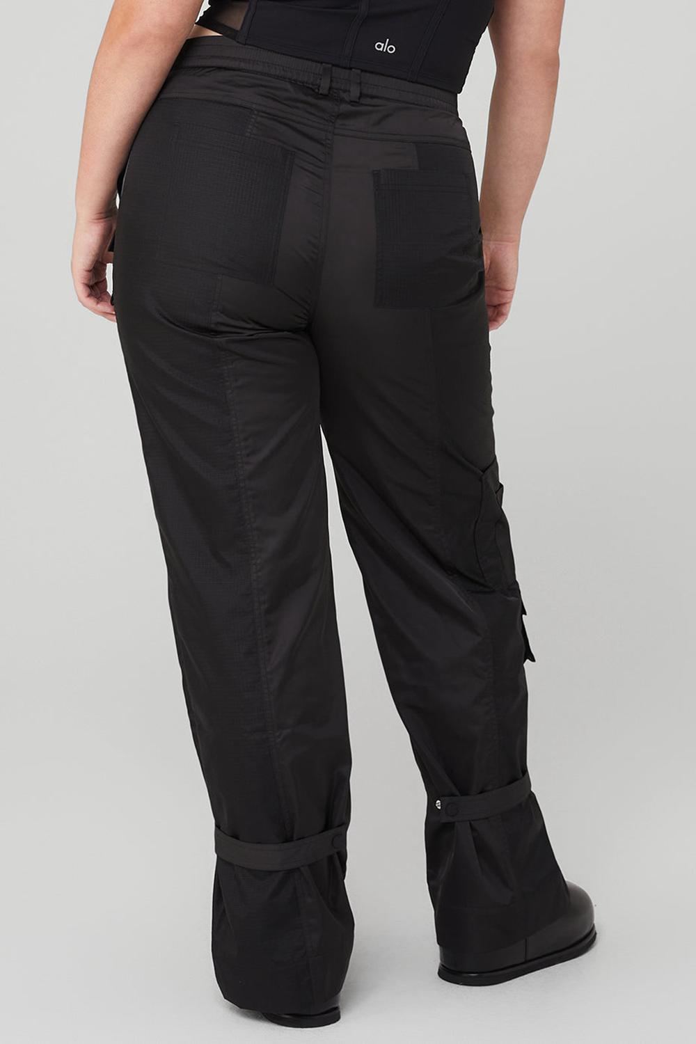 Pantalon Alo Yoga Blaze Mujer Negros | Mexico  AMH-193475
