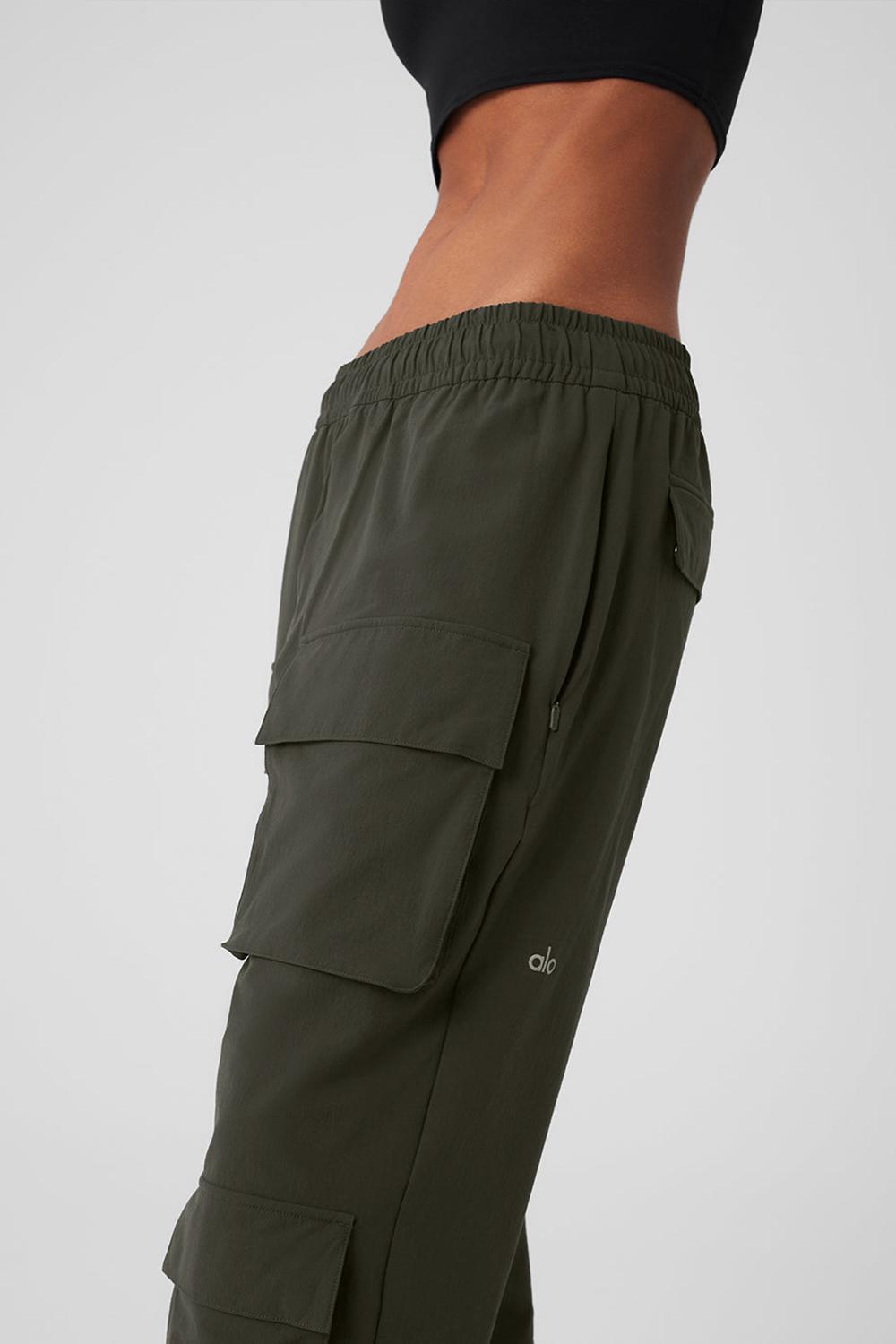 Pantalon Alo Yoga Cargo Venture Mujer Verdes | Mexico  HBD-135068