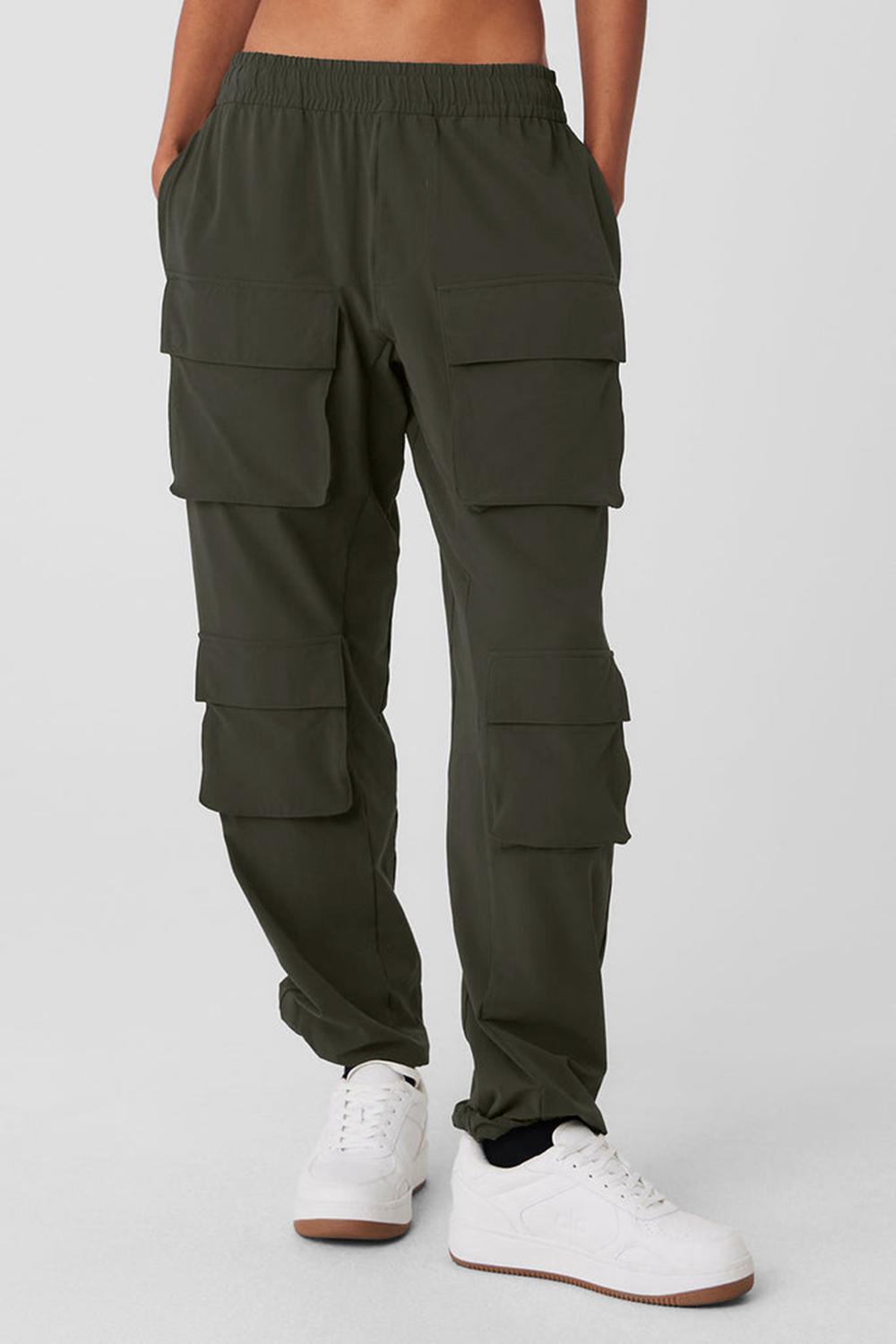 Pantalon Alo Yoga Cargo Venture Mujer Verdes | Mexico  HBD-135068