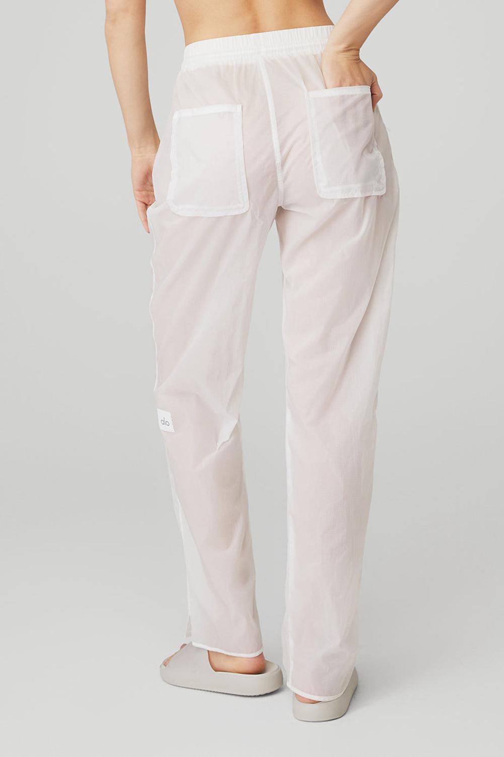 Pantalon Alo Yoga Cloud Nine Mujer Blancos | Mexico  ALJ-127809