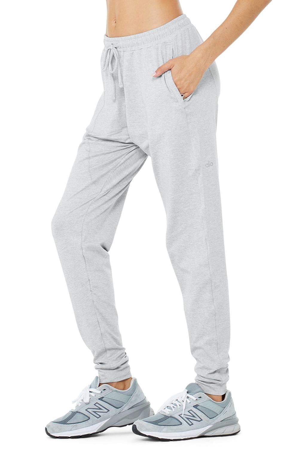 Pantalon Alo Yoga Conquer Revitalize Mujer Grises | Mexico  ELI-537964