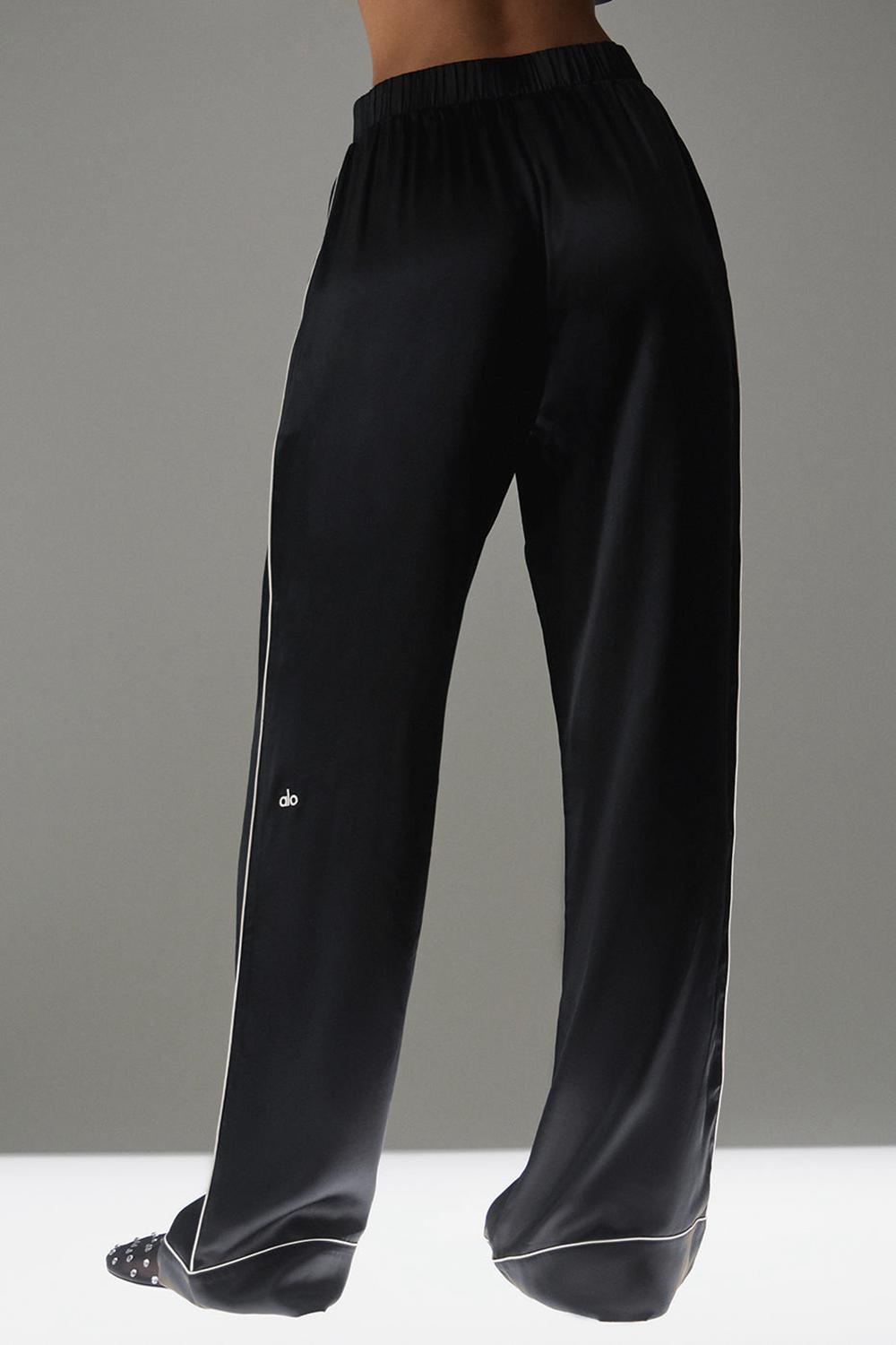 Pantalon Alo Yoga Courchevel Silk Mujer Negros | Mexico  SVU-493561