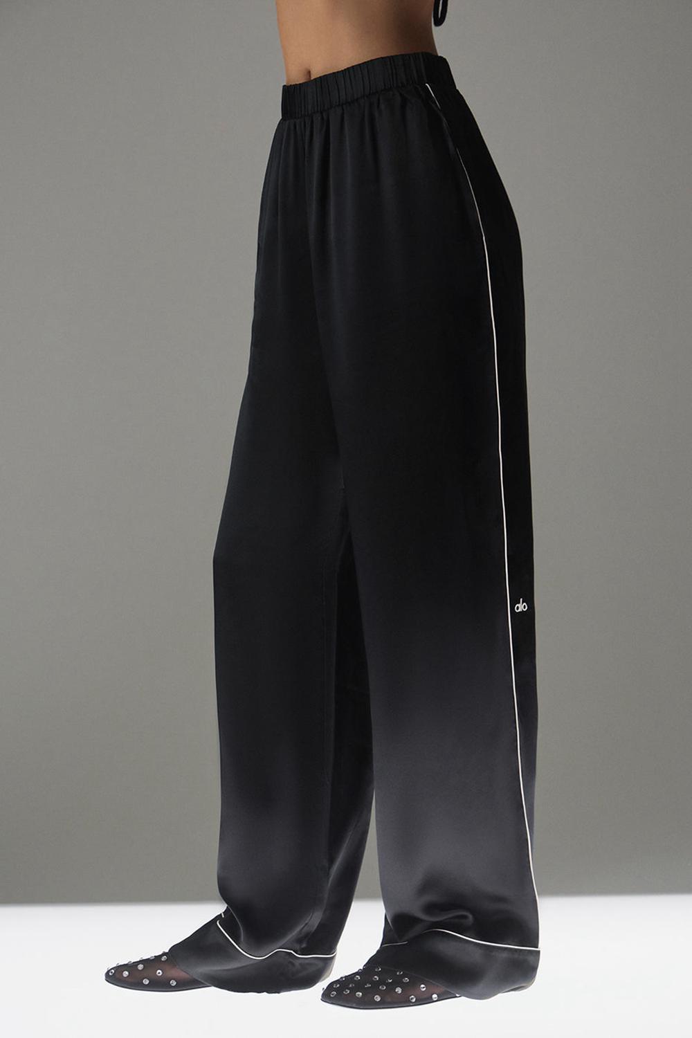 Pantalon Alo Yoga Courchevel Silk Mujer Negros | Mexico  SVU-493561