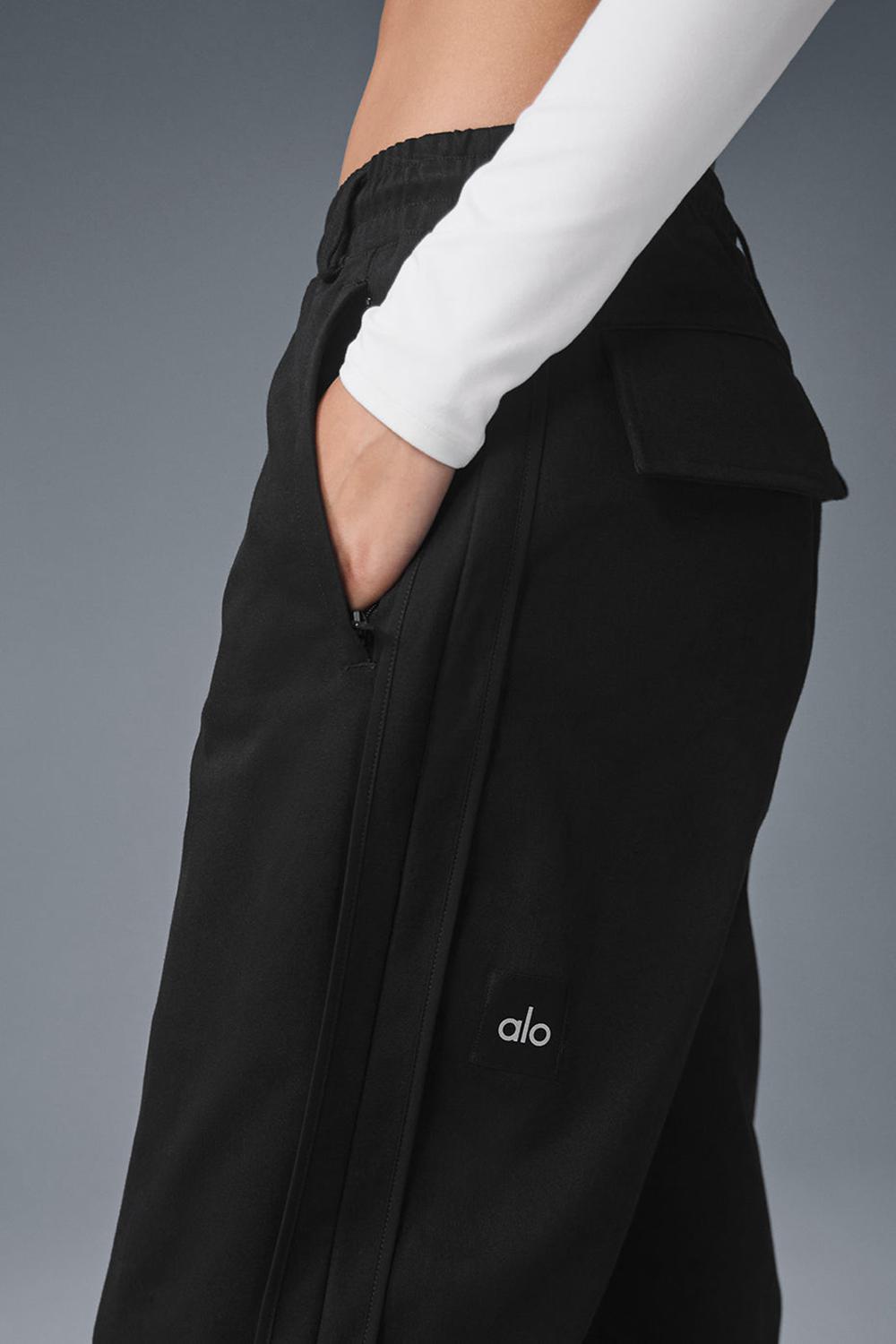 Pantalon Alo Yoga Edition Sueded Straight Leg Mujer Negros | Mexico  ISA-128467