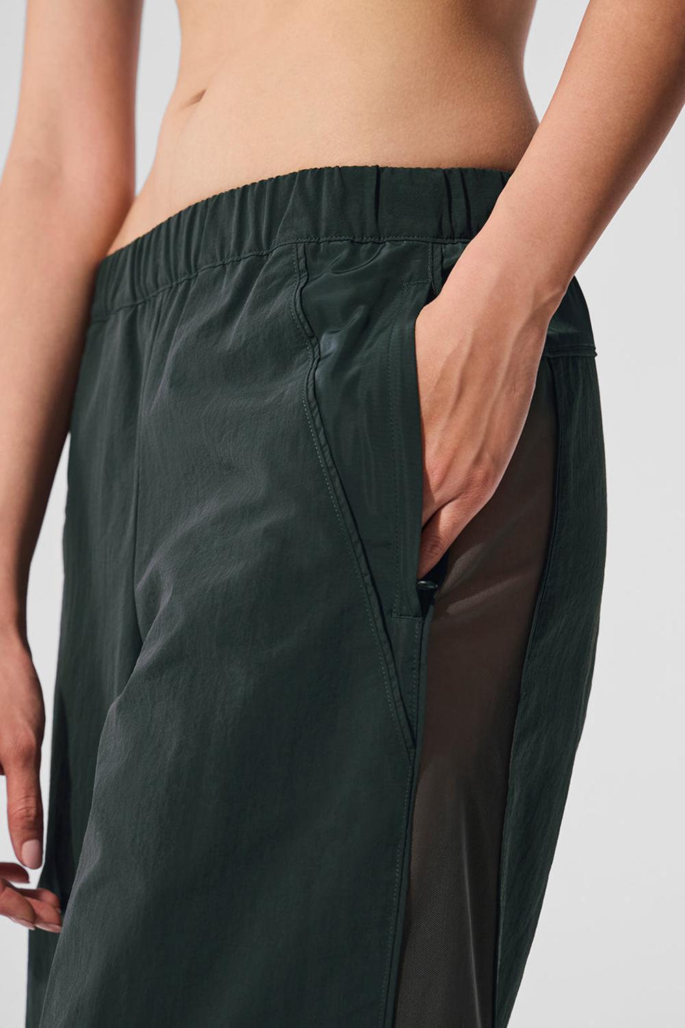 Pantalon Alo Yoga High-Waist Origin Wide Leg Track Mujer Verdes | Mexico  ALK-612537