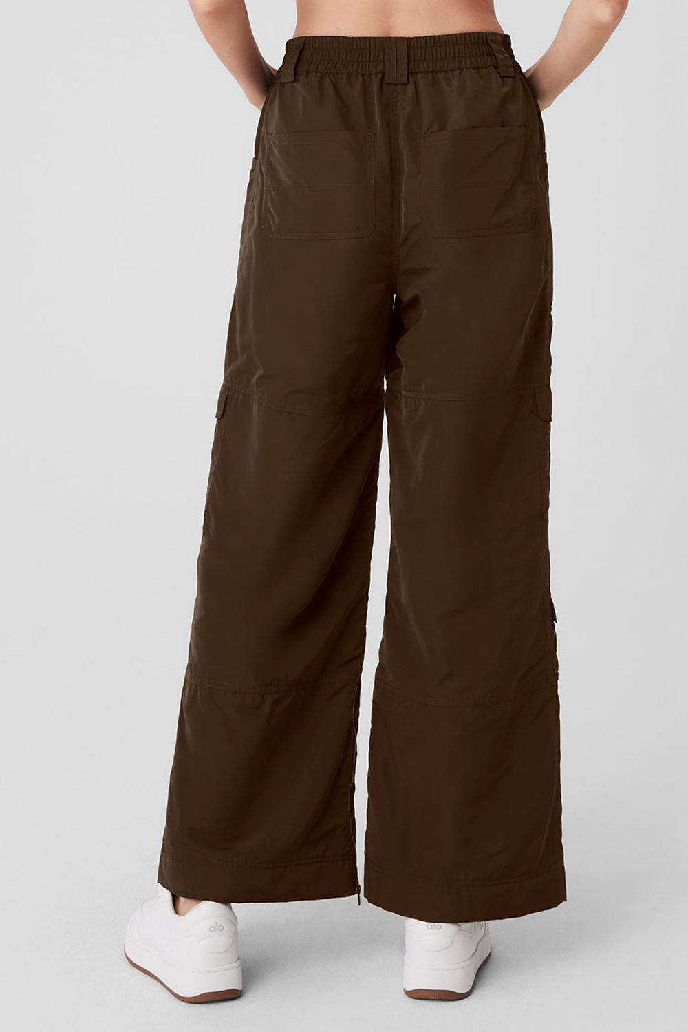 Pantalon Alo Yoga High-Waist Ski-Moto Mujer Espresso | Mexico  VNJ-386051