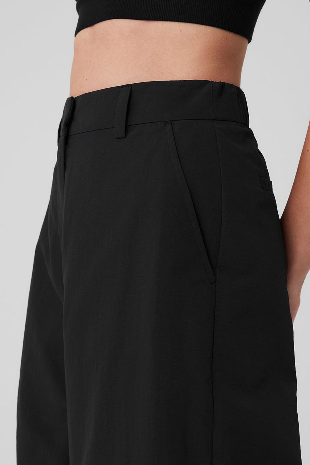 Pantalon Alo Yoga High-Waist Street Smart Mujer Negros | Mexico  ISR-908435