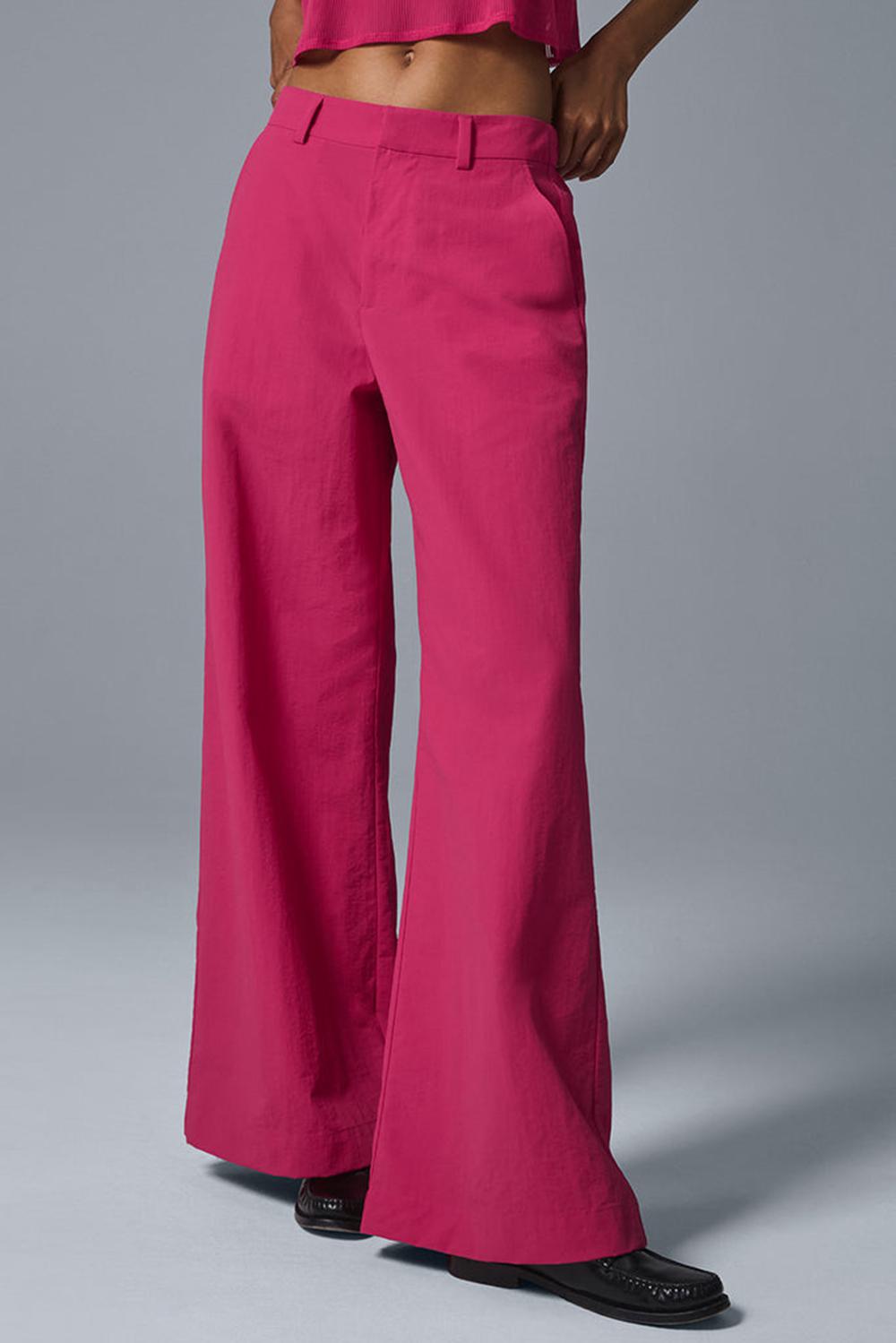Pantalon Alo Yoga High-Waist Street Smart Mujer Rosas | Mexico  ASG-083146