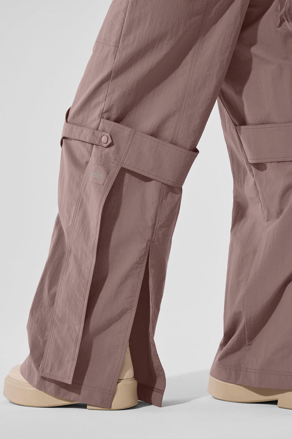 Pantalon Alo Yoga High-Waist Voyager Mujer Mushroom | Mexico  PXQ-471652