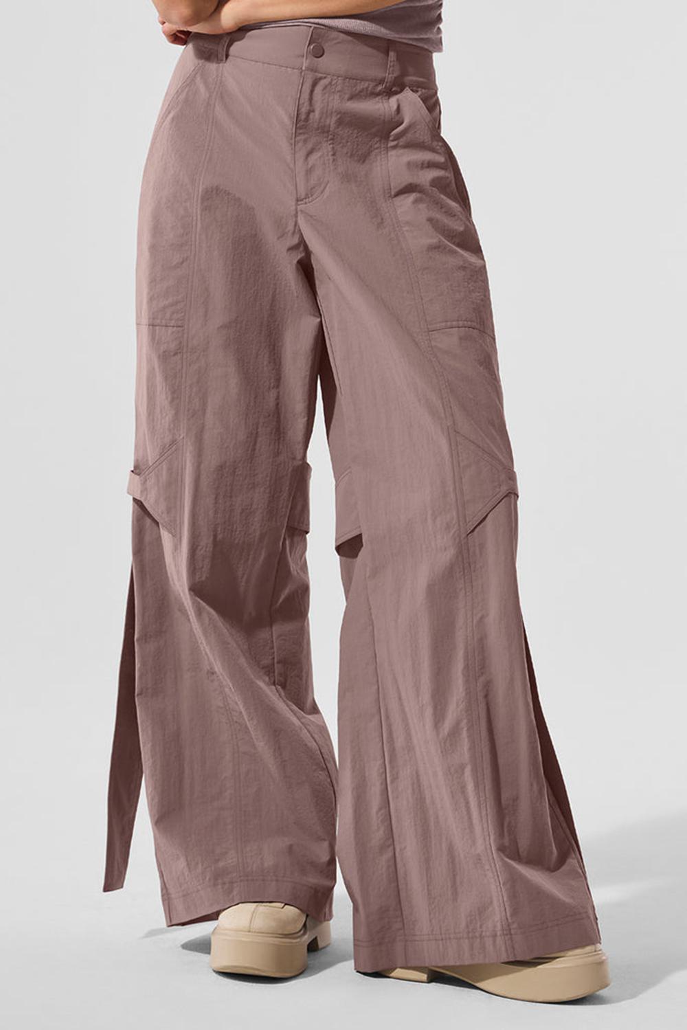 Pantalon Alo Yoga High-Waist Voyager Mujer Mushroom | Mexico  PXQ-471652