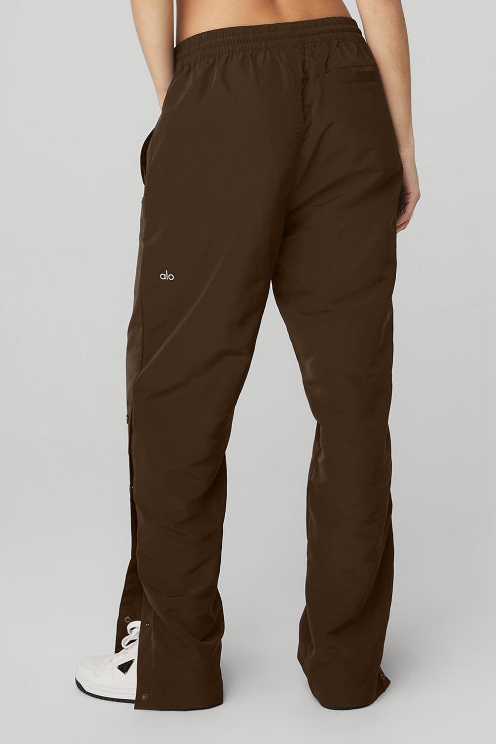 Pantalon Alo Yoga Legend Snap Mujer Espresso | Mexico  GDP-127064