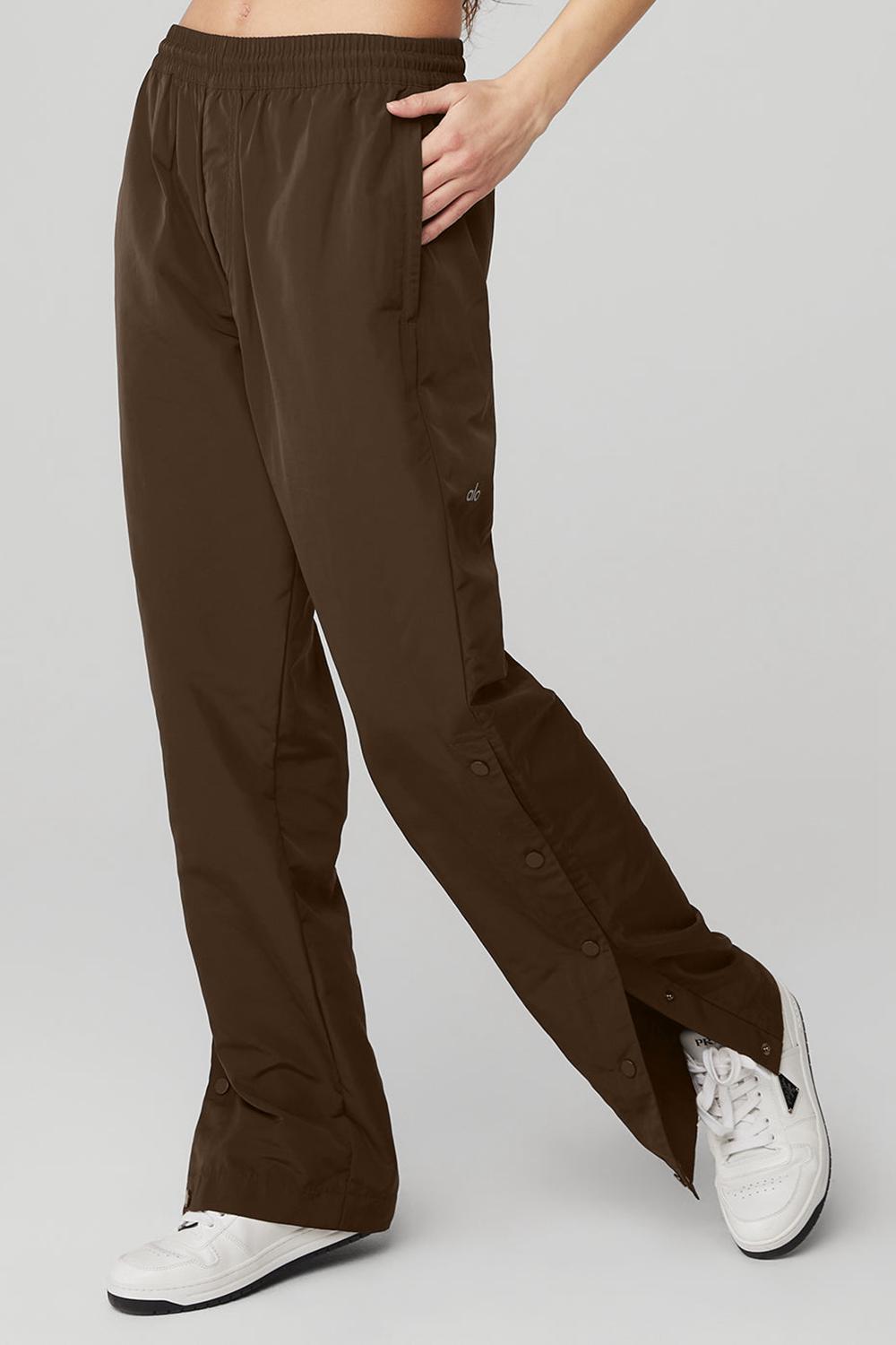 Pantalon Alo Yoga Legend Snap Mujer Espresso | Mexico  GDP-127064