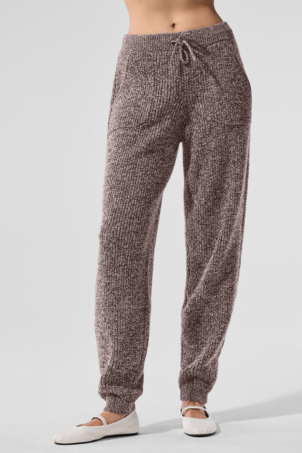 Pantalon Alo Yoga Marl Sweater Mujer Mushroom Marl | Mexico  NJV-645780